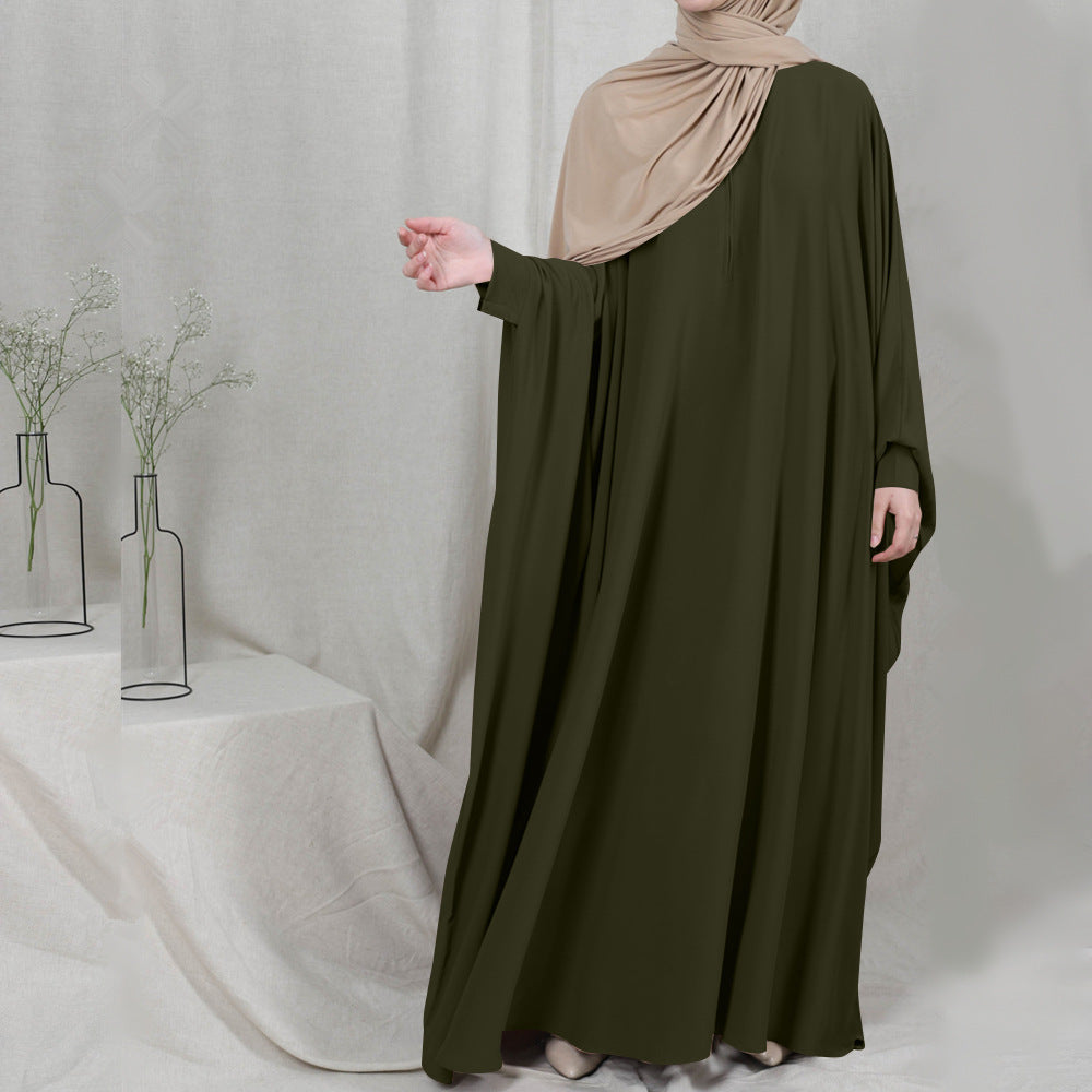 Abaya mit Lang Khimar