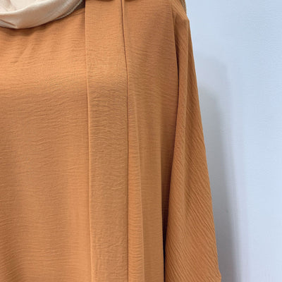 Abaya-Miss Dubai Zweiteiliger Anzug in Uni-Farbe