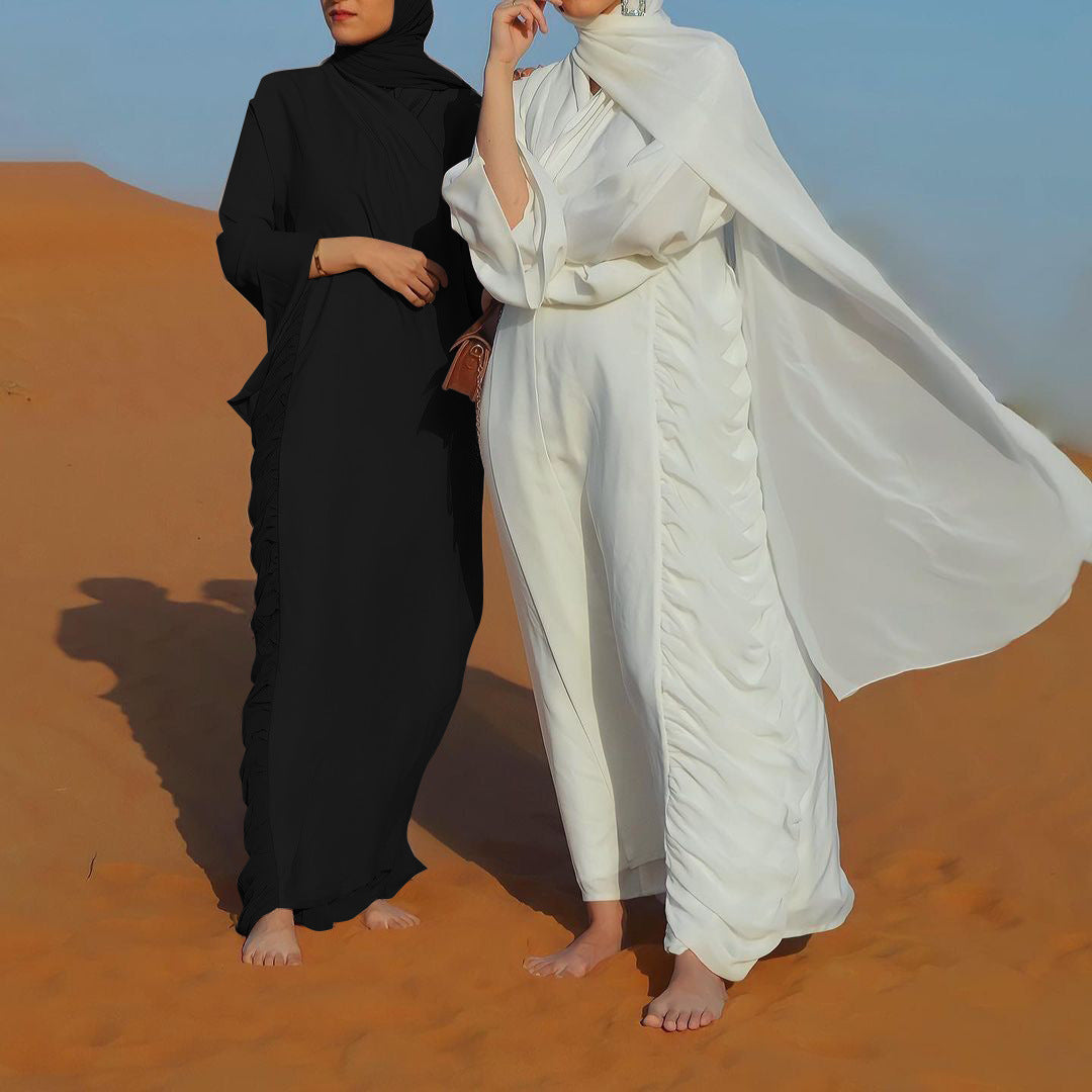 Einfarbiges Abaya