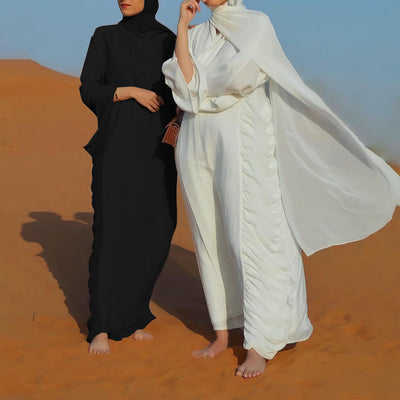 Einfarbiges Abaya