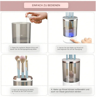 Automatischer Make-up-Pinselreiniger 3-in-1