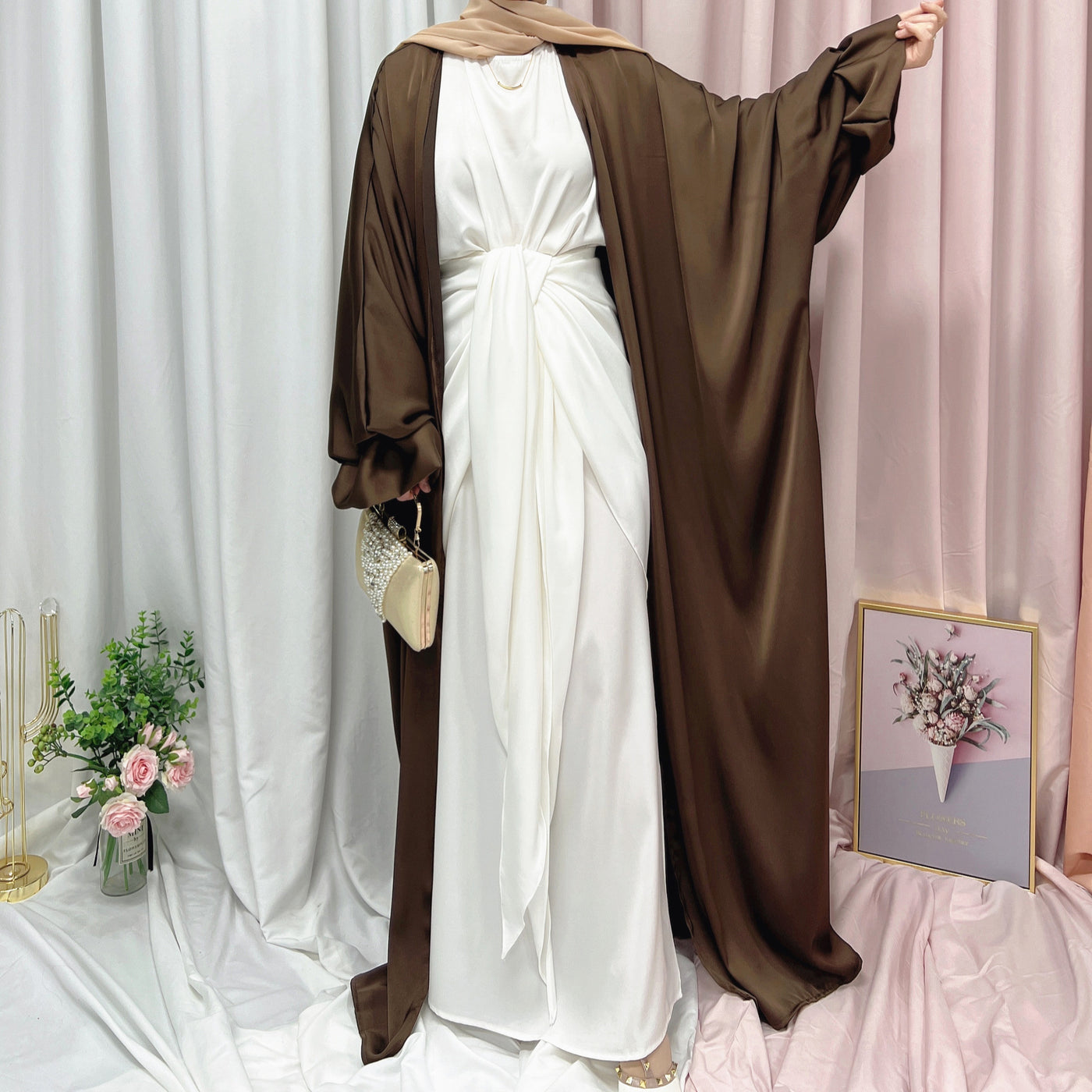Open abaya dubai