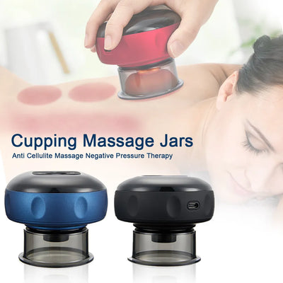 Schröpfmassage-Gläser mit Vakuumsaugnäpfen