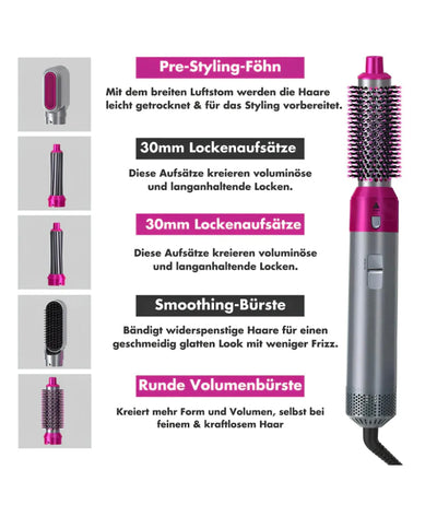 Multi Hair Styler 5 in1