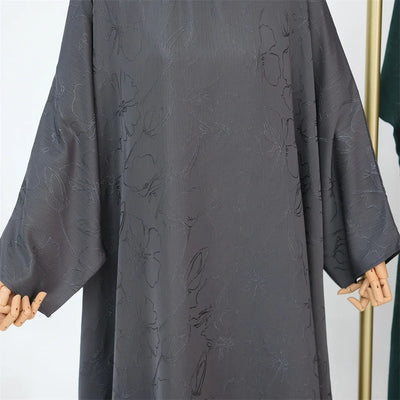 Satin Frauen Kaftan Marocain Robe Femme Musulmane Vestidos Schwarz Abaya Damen Dubai Muslimischen Kaftan Afrikanische Kleider Gebet Kleidung