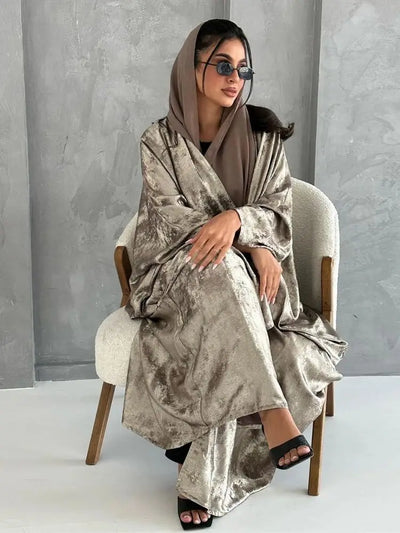 Glänzenden Abaya