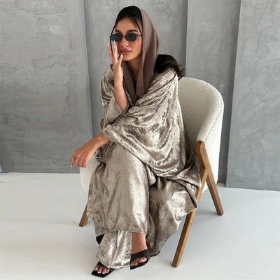 Glänzenden Abaya