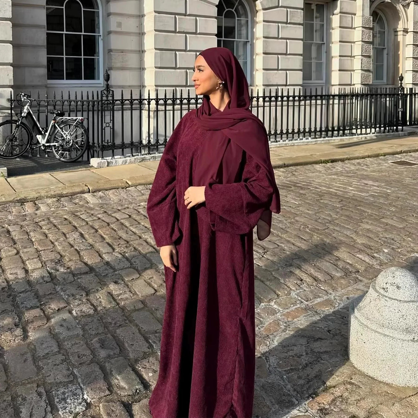Abaya Corduroy
