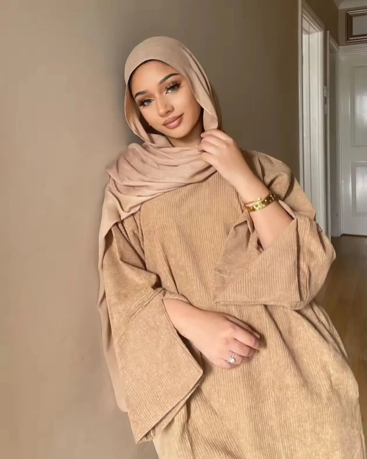 Abaya Corduroy