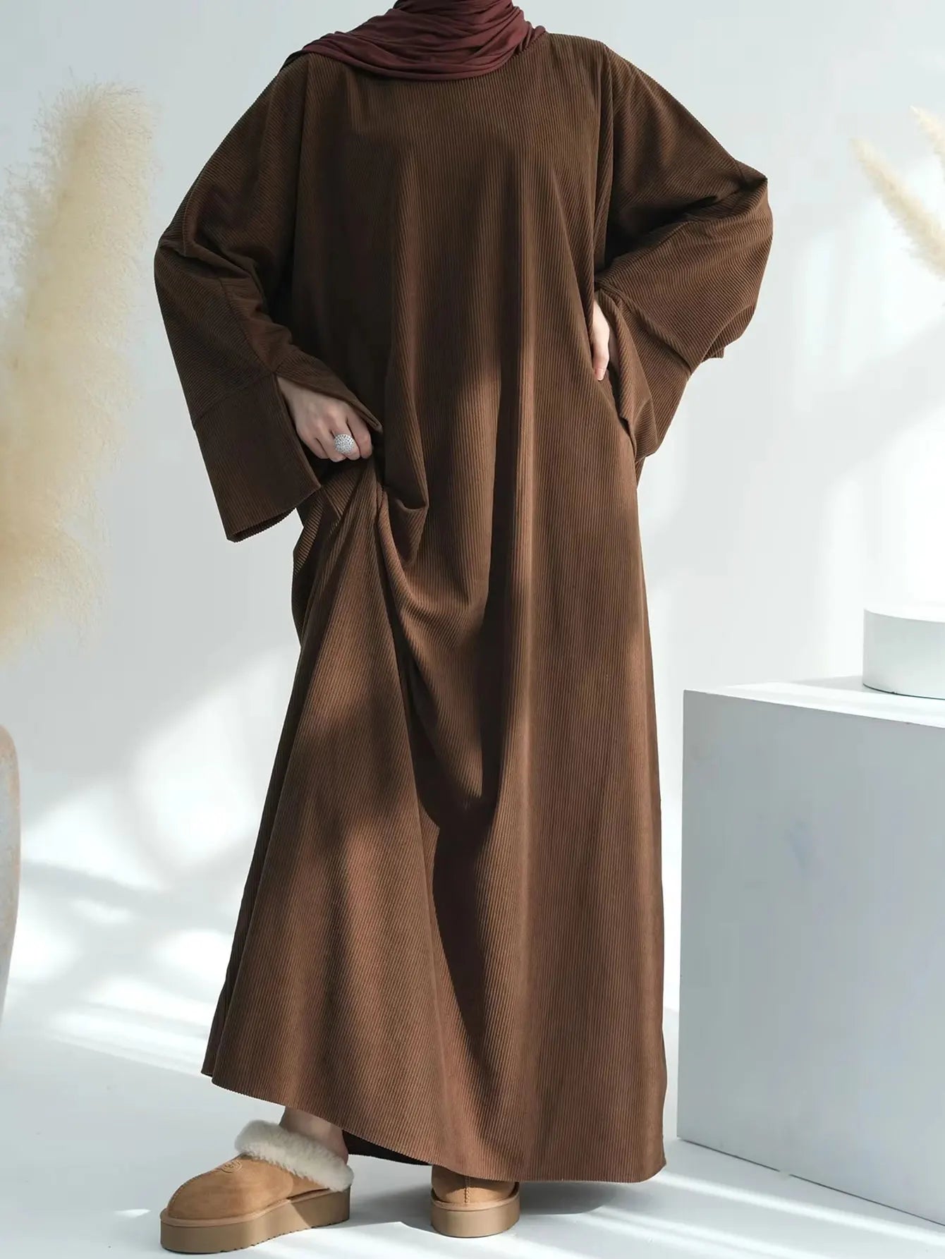 Abaya Corduroy