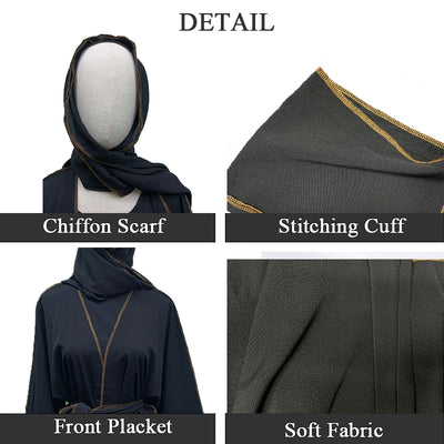 OPEN CARDIGAN ABAYA