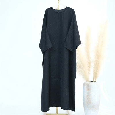 Satin Frauen Kaftan Marocain Robe Femme Musulmane Vestidos Schwarz Abaya Damen Dubai Muslimischen Kaftan Afrikanische Kleider Gebet Kleidung