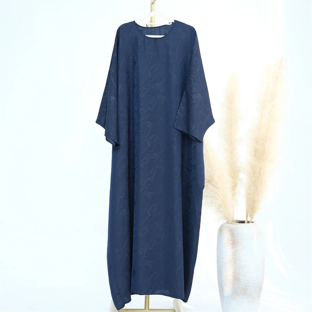 Satin Frauen Kaftan Marocain Robe Femme Musulmane Vestidos Schwarz Abaya Damen Dubai Muslimischen Kaftan Afrikanische Kleider Gebet Kleidung