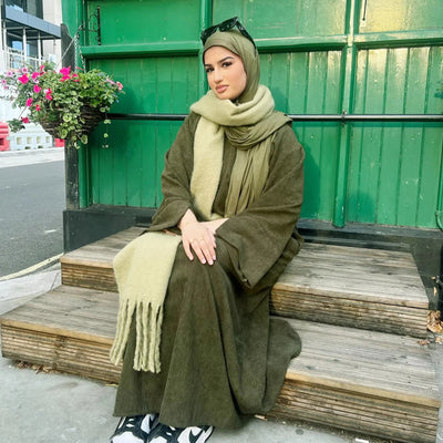 Abaya Corduroy