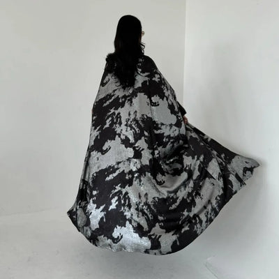 Eid kimono abaya cape bronzing offen abayas dubai luxus islam kleidung für muslimische frauen kaftan türkisches kleid jalabiya robe kleid