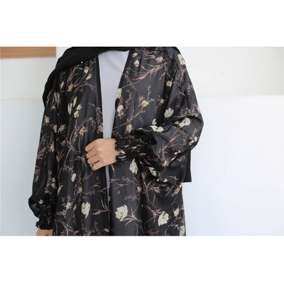 Chiffon-Print-Robenkleid