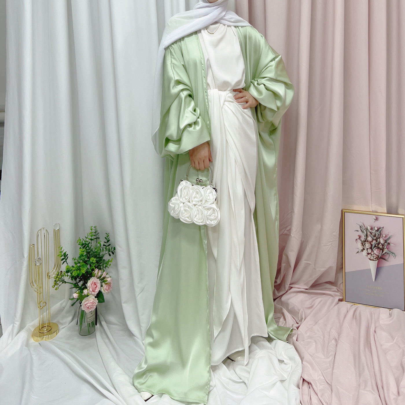 Open abaya dubai