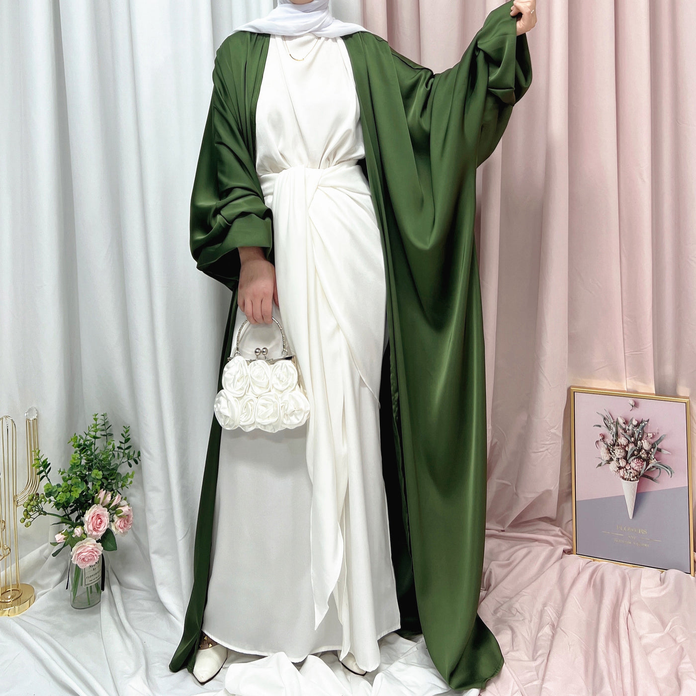 Open abaya dubai