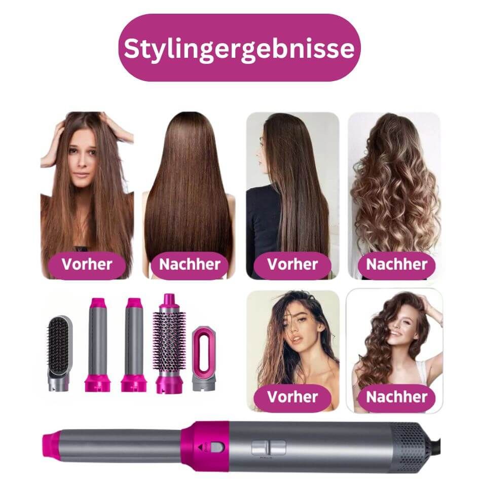 Multi Hair Styler 5 in1