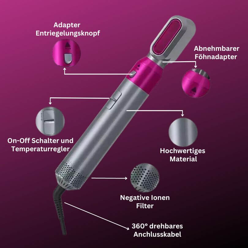 Multi Hair Styler 5 in1