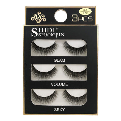 3D nerz wimpern