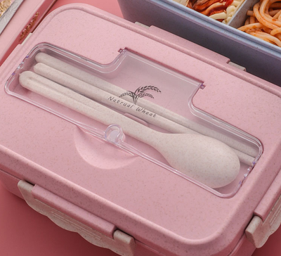 Spezielle Heizung Lunchbox für die Mikrowelle.