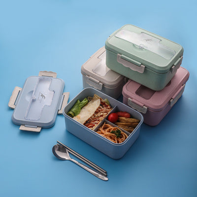Spezielle Heizung Lunchbox für die Mikrowelle.