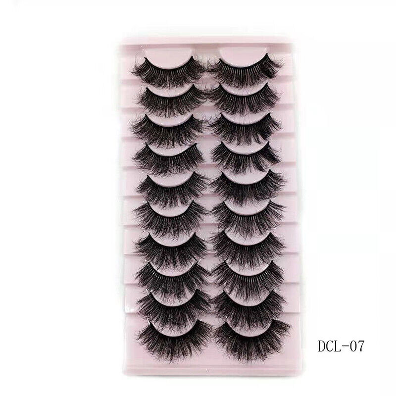 drei-dimensionale zehn paar wimpern