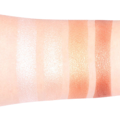 CmaaDu 4 Farben Highlighter Lidschatten Rouge.