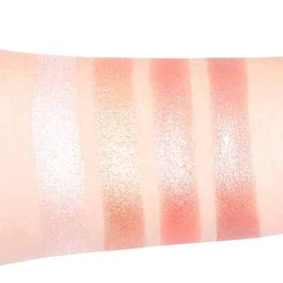 CmaaDu 4 Farben Highlighter Lidschatten Rouge.